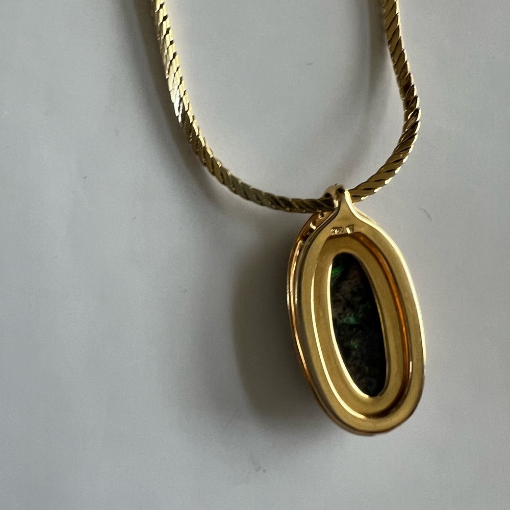 🔥OneOfAKind Wellendorf 18&24Karat Gold&DiamondsBlackOpalHandCarved.See Appraisal - Picture 9 of 14